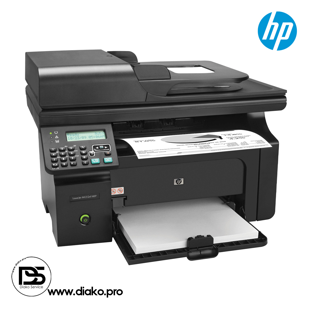 l Diako.pro پرینتر لیزری چهار کاره اچ پی HP LaserJet Pro M1212nf  Multifunction Printer